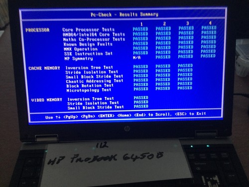 HP ProBook 6450b Motherboard 613294-001 & Intel i5-450m CPU TESTED WORKING (M112 - Picture 10 of 14