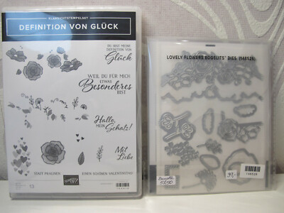 Stampin`UP! Produktpaket  ''DEFINITION VOM GLÜCK'' + Edgelitsformen NEU und OVP