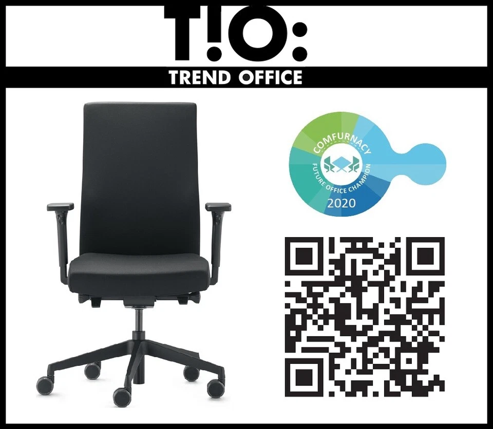 Dauphin Trend Office Strike 9248 PRO Bürodrehstuhl mit Synchrontechnik Armlehnen