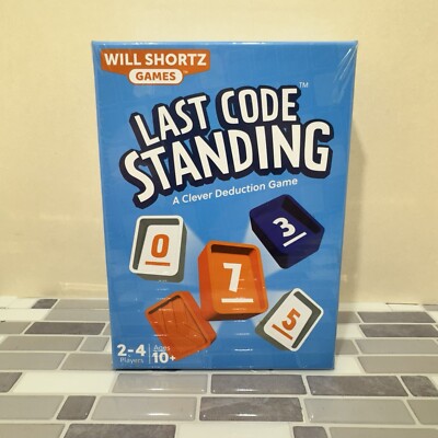 New Sealed Last Code Standing by Will Shortz UPC 9781524876487