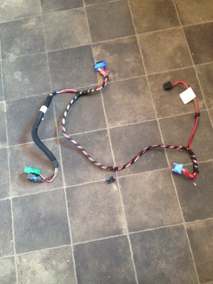 Peugeot 206 Heater Box Blower Motor Wiring Loom Manual Controls + Ac