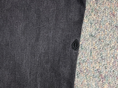 Volcom Solver Jeans Men's Size 30x29 Gray Modern Straight Cotton Blend Pants - Picture 17 of 17