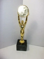 Large Award Trophy Figure w/ Solid heavy base