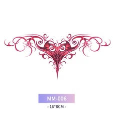 Inked Secrets – Delicate Temporary Waterproof Tattoo for Hidden Spots