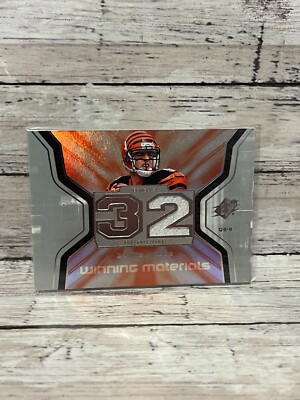 2007 SPx Winning Materials Jersey Number  #WMCP Carson Palmer