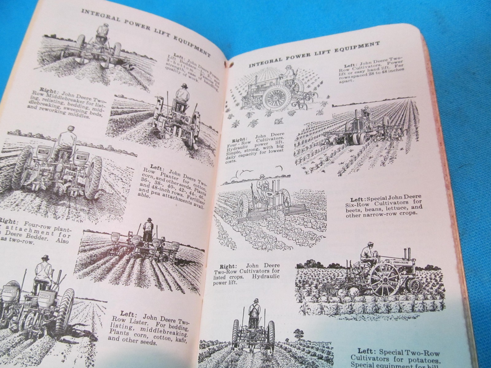 NOS UNUSED 19381939 JOHN DEERE FARMERS POCKET LEDGER F A TERBUSH