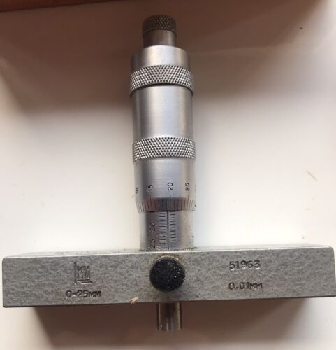 micrometer depth gauge mechanical vintage - Picture 5 of 9