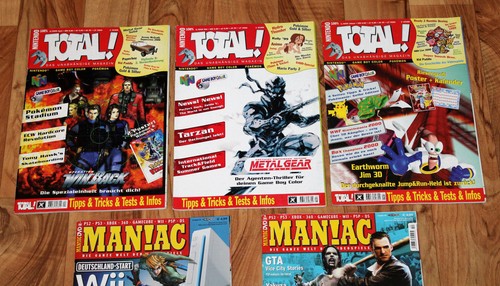 Games Magazine Nintendo Total! Maniac Metal Gear Solid Zelda Twilight Princess - Bild 2 von 5