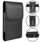 For Motorola E E5 Play Plus E6 Play Plus E7 Leather Case Belt Clip Holster Pouch
