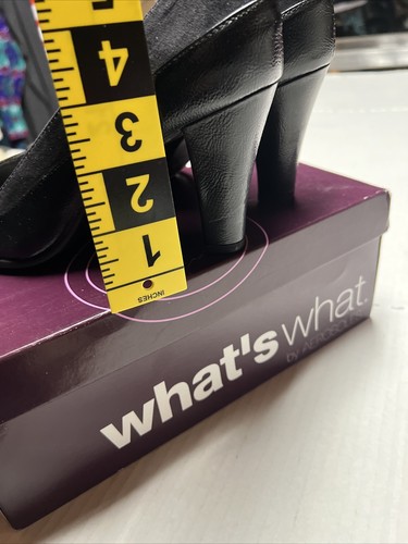 What’s What By Aerosoles Peep Toe Heels Women’s SZ 8.5 M Shoes New In Box - Picture 10 of 24