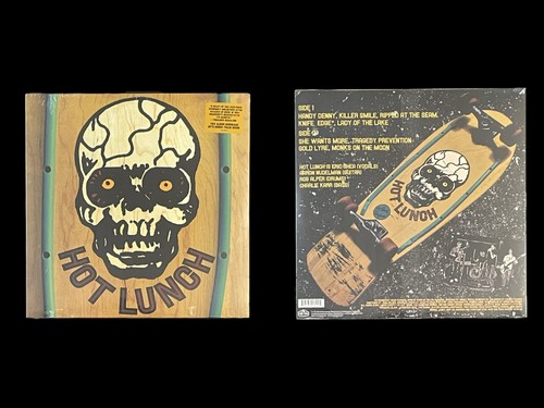 HOT LUNCH Vinyl Record LP + Sticker · acid rock 'n roll skateboard san francisco - Picture 2 of 8