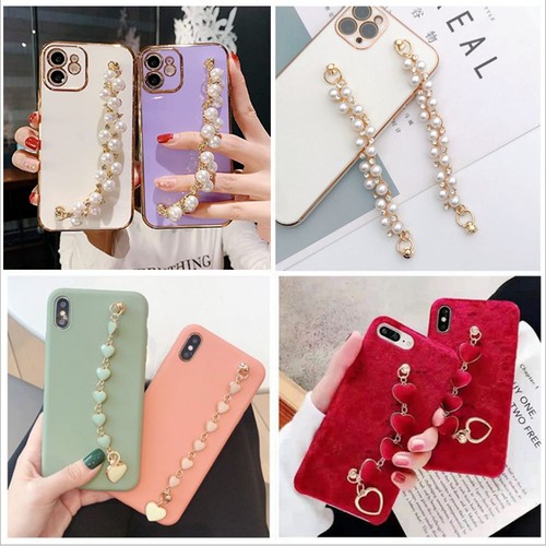 Phone Case Decoration Drop Mobile Lanyard Anti Lost Wrist Chain Phone Pendant - Photo 4 sur 16