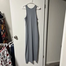 Wild Fable Butter Bliss Charcoal Gray Sleeveless Maxi Dress Size XL NWT