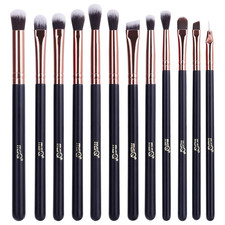 MSQ 12Pcs Augen Make-Up Pinsel Rauchig Lidsch...