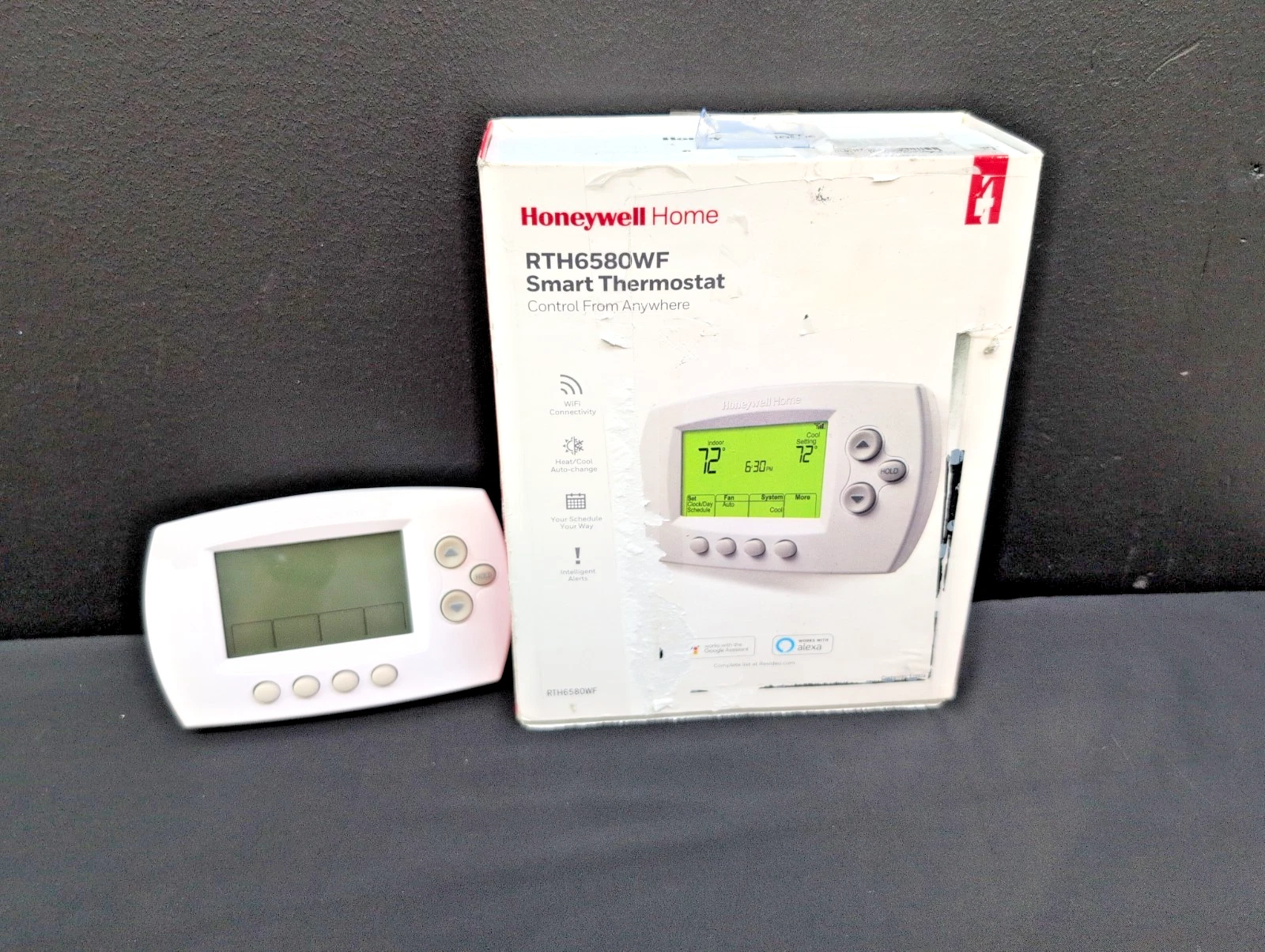 Honeywell Home RTH6580WF Wi-Fi 7-Day Programmable Thermostat White