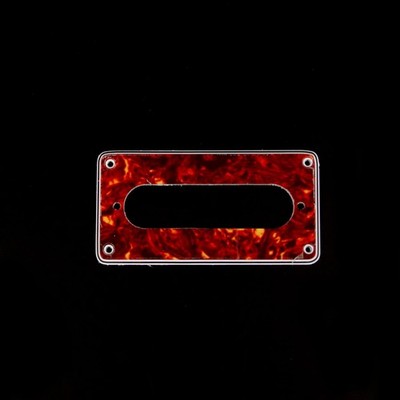 Humbucker to Strat Style Pickup Adapter Ring, H-S-2 Non-Slant, 4-Ply Tortoise