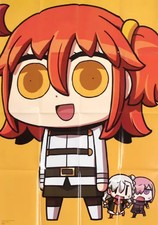 Anime B1 Poster Female Protagonist Mash Olga Marie 16-page Fold Collectible