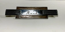 OEM 1946 1947 1948 Nash Dashboard Radio Delete Cover Trim Panel Dash Emblem