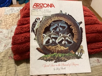 ARIZONA HIGHWAYS FEBRUARY 1976 ANIMALS OF ARIZONA BY LARRY TOSCHIK