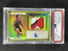 2021 Obsidian Scottie Barnes RC Patch Auto RPA Yellow Flood /10 PSA 9/10 POP 1