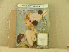 1927 IRVING BERLIN Ziegfeld Follies Sheet Music ‘OOH, MAYBE IT’S YOU’ READ 1927 IRVING BERLIN Ziegfeld Follies Sheet Music ‘OOH, MAYBE IT’S YOU’ READ