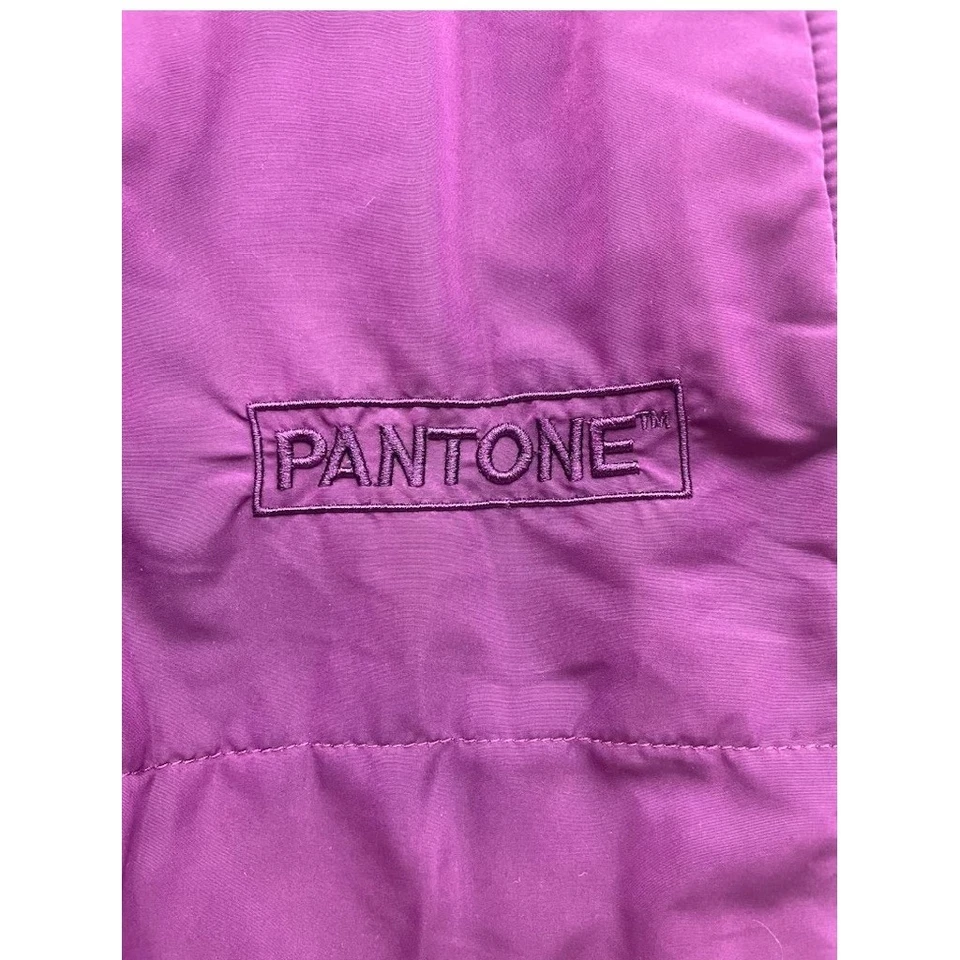 Pantalones de chándal Forever 21 Pantone acolchados acolchados púrpura pequeños Foto 4 de 4