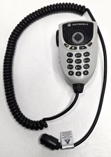 Motorola HMN4079E Enhanced Keypad Push-to-Talk Microphone for APX & XTL Untested