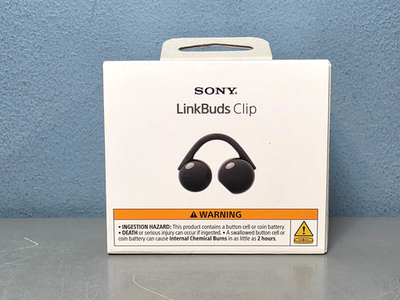 Sony LinkBuds Clip WF-LC900 Wireless Stereo Earbuds in Black New