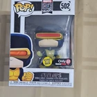 Funko Pop! Vinyl Marvel Cyclops #502 Glow in the Dark GameStop Exclusive 2019