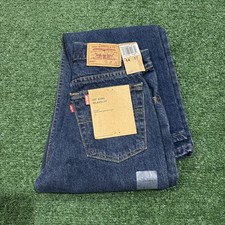 Vintage Levi  s 550 Jeans Blue Relaxed Fit NWT Youth 14 Slim 25x27