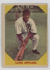 1960 Fleer Baseball Greats Luke Appling #27 HOF v9t