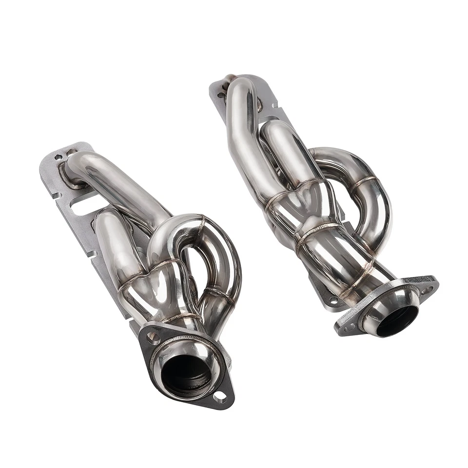 Colector de cabezales de escape cortos 1-5/8 para 03-08 Ram 1500 2500 3500 5,7 L V8 Foto 3 de 4