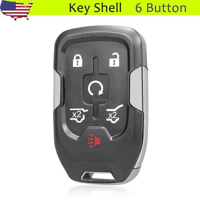 For 2015 2016 2017 2018 2019 Chevy Suburban Tahoe GMC Yukon Smart Key Fob Shell