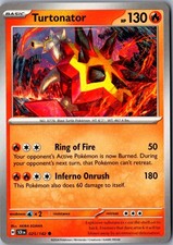 Turtonator 025/142 Corona Stellare Comune Carta Pokemon Giocata Leggermente TCG Singola