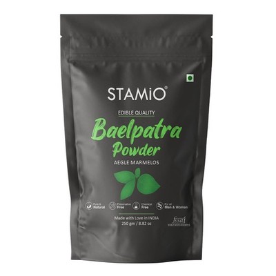 STAMIO Baelpatra Powder 250 gm | Bilva Leaves, Bel Patra/, Aegle marmelos