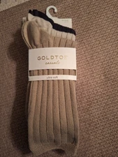 Gold Toe CASUALS Socks 3 Pairs (Women's Size 6-9)  Multicolor Cute Designs  NEW