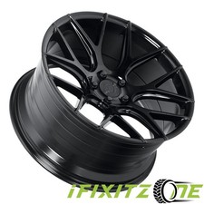 Dolce Monza 19x9.5 5x112 40mm Gloss Black Wheel 19 Inch Rim New