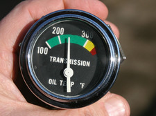 Ac Spark Plug Div. Vintage 12v Transmission Trans Oil Temperature Gauge