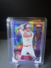 2023 Topps Chrome Baseball Mike Trout #27 Hyper