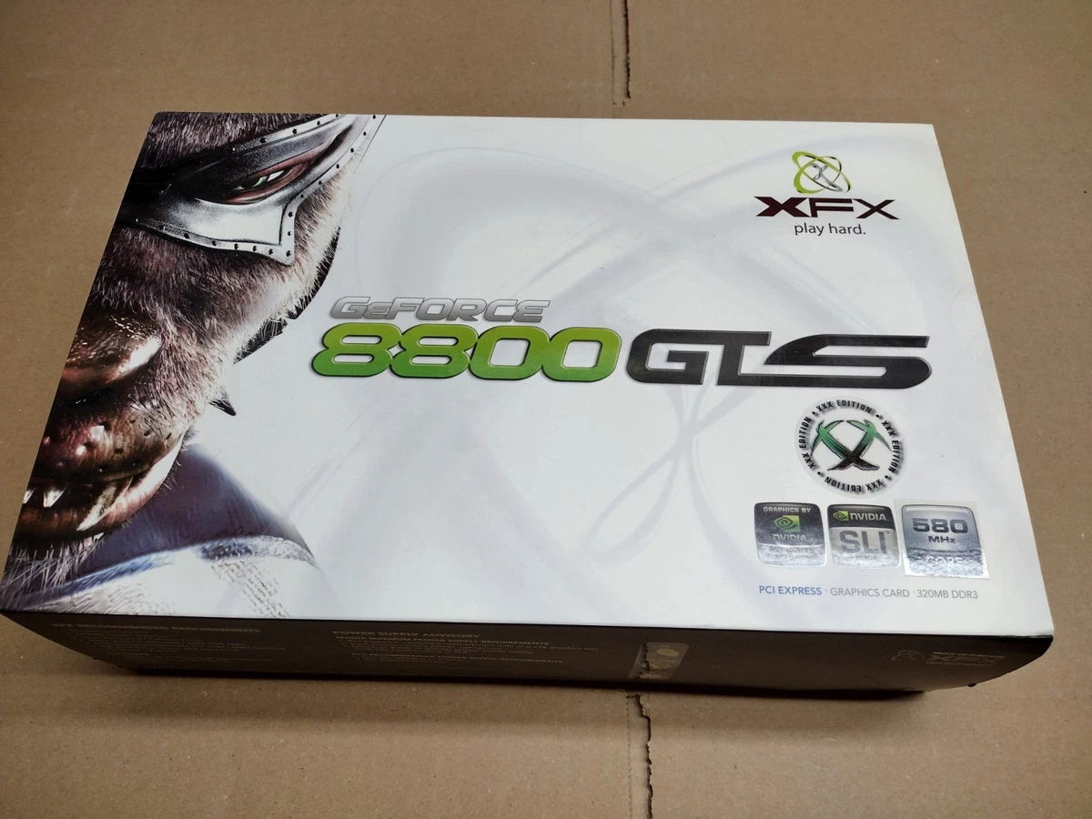 NVIDIA GeForce 8800 GTS 320MB GDDR3 Computer Graphics Cards for