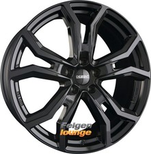 4x DEZENT TV BLACK - Schwarz 9x19 ET30 5x112 Alufelgen 19 Zoll