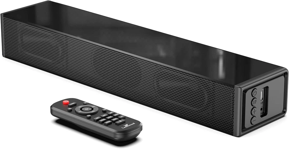 Mini Soundbar für TV PC Gaming Bluetooth HDMI Optisch AUX - Bild 2 von 4