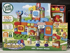 Leap Frog LeapBuilders ABC Smart House Interactive Learning Blocks Playset