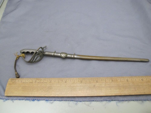 Antique SWORD & SCABBARD Form SOUVENIR LETTER OPENER-OLD MAN OF THE MOUNTAIN-NH