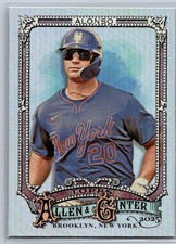 2025 Topps Allen & Ginter #121 Pete Alonso Silver Portrait