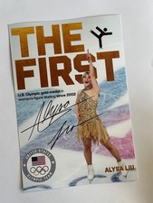 Autograf Sporty zimowe Olimpia Jazda figurowa na lodzie * Alysa Liu * Mistrzyni olimpijska 2026