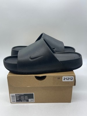 Nike Calm Slide Black 11 (Moderately Worn Pre-Owned) Size 11