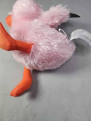 Animal Adventure Easter Duckling Chick Plush Beanie Pink Orange 6" - Picture 7 of 8