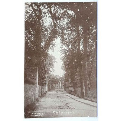 LYDD The Lane, Kent RP Postkarte von GA Cooper, Poststempel Lydd 1915