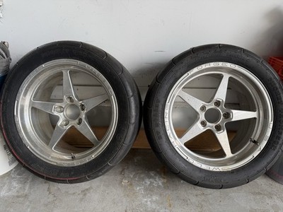 Weld Racing Forged Wheels17x10 5-Lug wMickey Thompson ET Street Tires P275/40R17